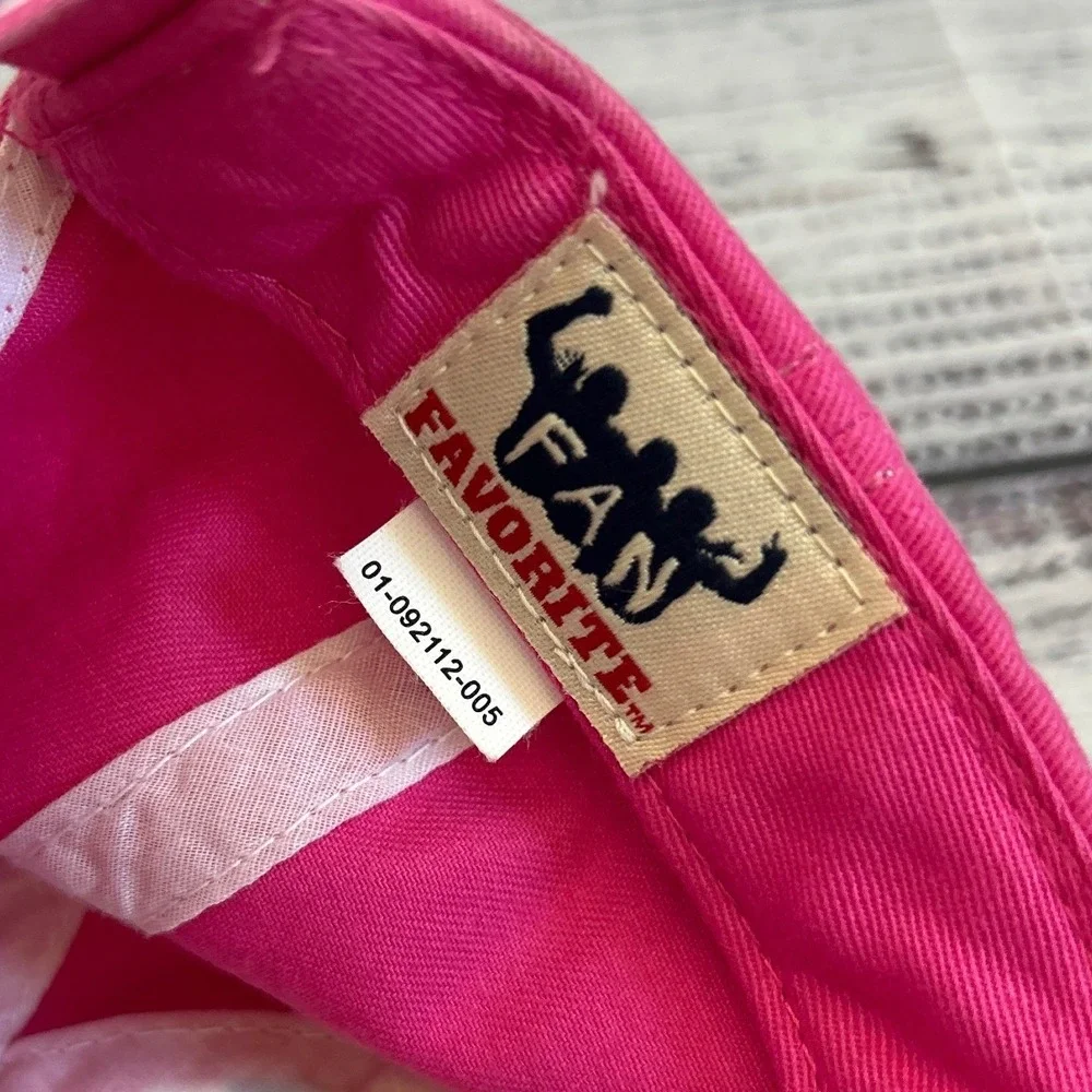 Fan Favorite Milwaukee Brewers Baseball Cap Toddler Pink Striped Heart Logo